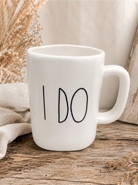 Rae Dunn‎ I Do Mug LL Farmhouse Coffee Cup Wedding